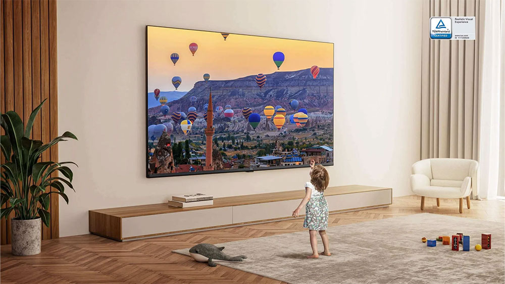 QLED TV Mini LED TCL 4K 85X955 interiér_03