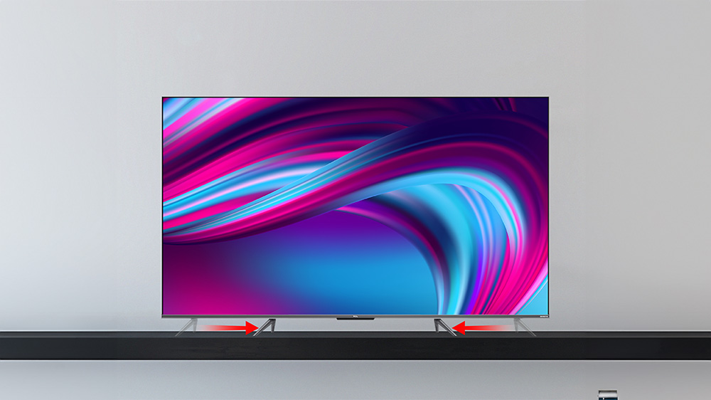 Nastavení šířky stojanu u QLED TV TCL 43T7B_06