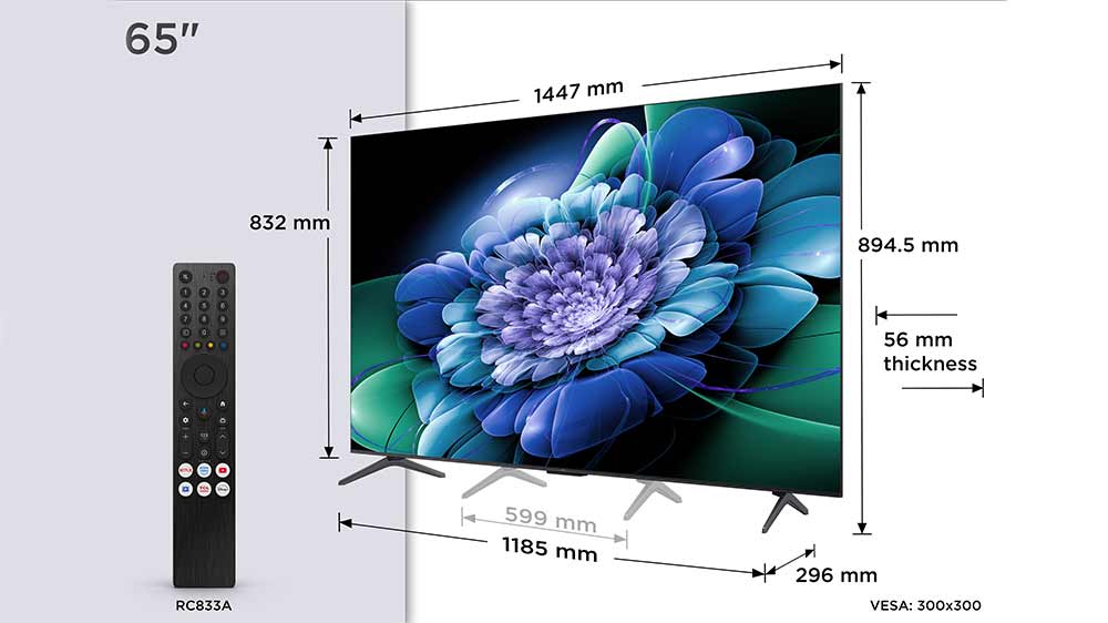 QD-Mini LED televize TCL 65C69K_02