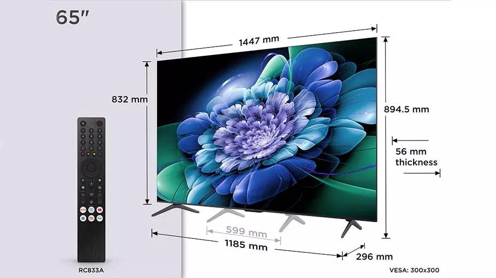 QD-Mini LED televize TCL 65C69K_02