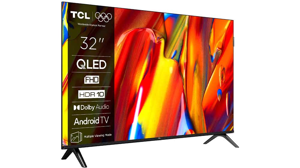QLED televize TCL 32V5C z boku_03