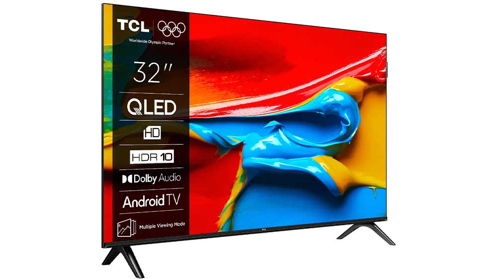 QLED televize TCL 32V4C z boku_03