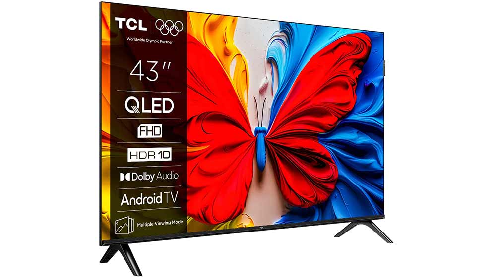 QLED televize TCL 43S5K z boku_03