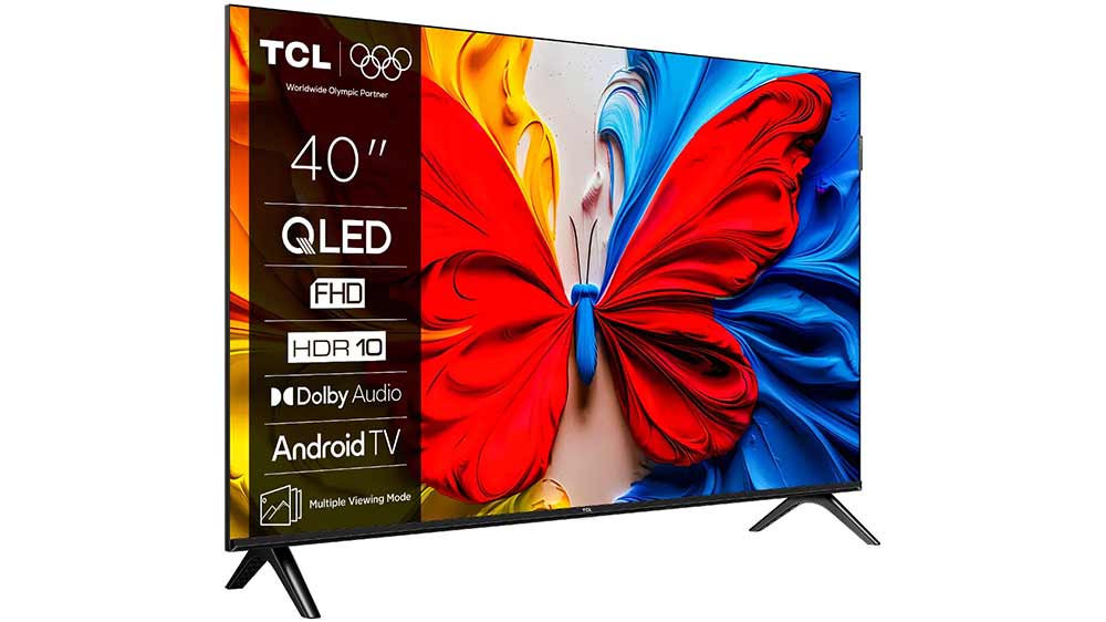 QLED televize TCL 40S5K z boku_03