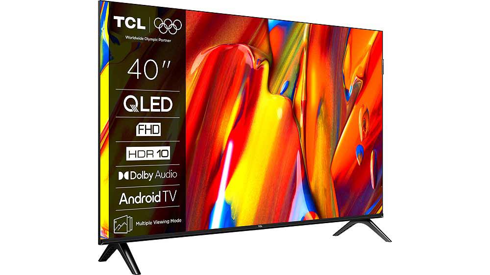 QLED televize TCL 40V5C z boku_03