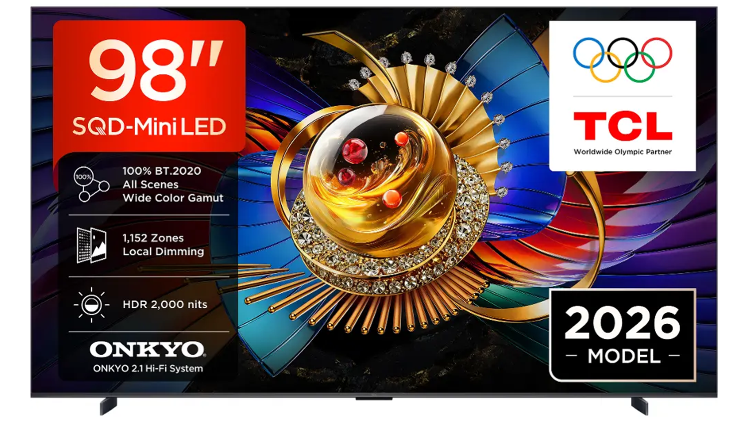 Televize TCL 98Q7D Pro SQD-Mini LED TV