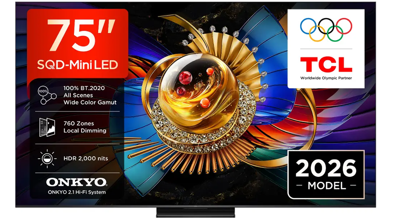 Televize TCL 75Q7D Pro SQD-Mini LED TV