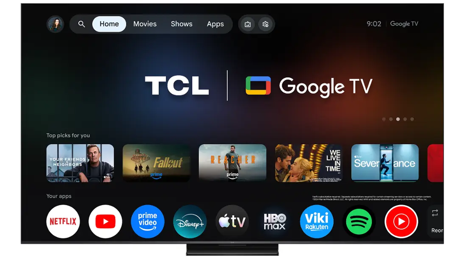 Prostredie Google TV