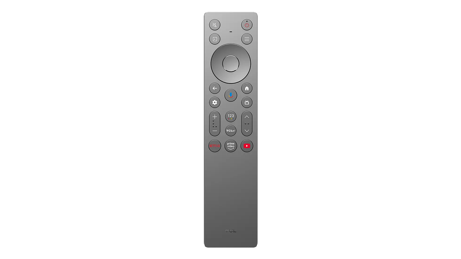 Dálkový ovladač TCL RC933A – horní pohled