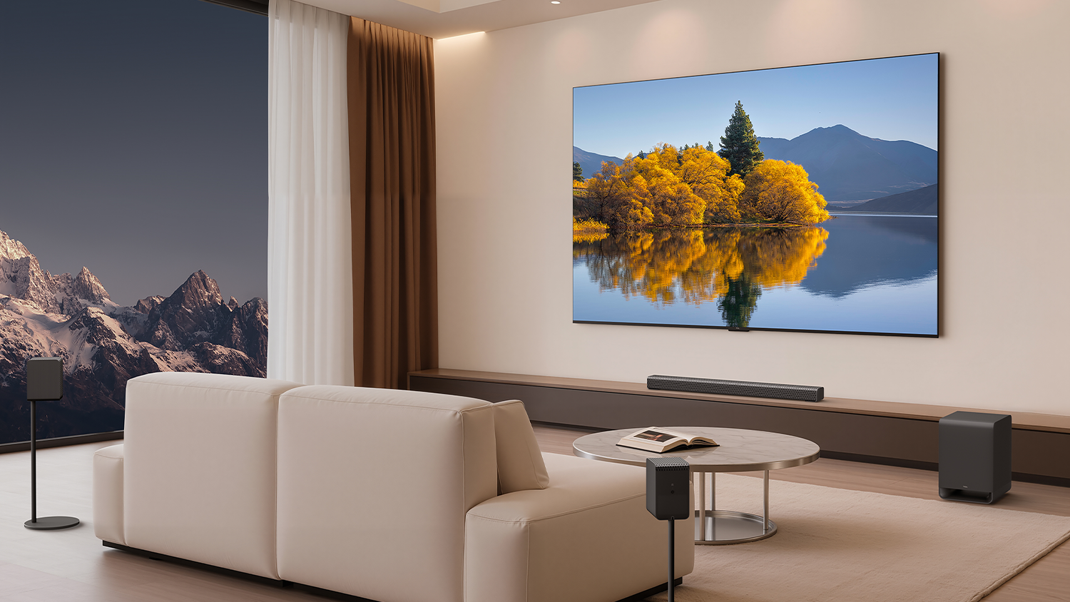 Soundbar TCL S65K čierny v domácnosti