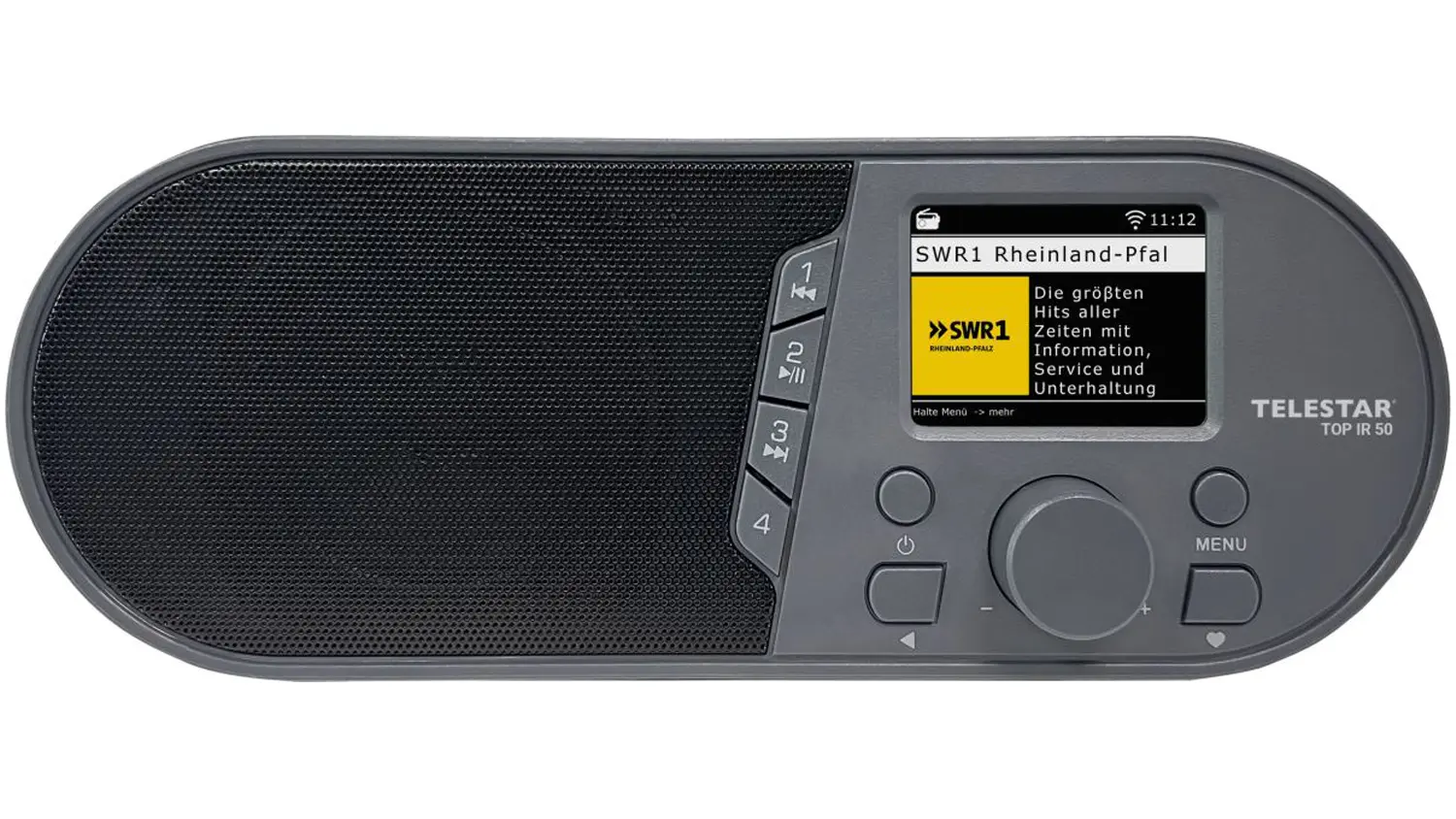 Internetov&eacute; r&aacute;dio TELESTAR TOP IR50, čern&eacute;