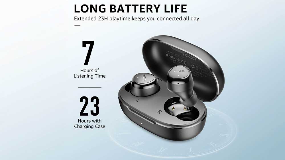 Bezdrátová sluchátka TOZO Agile Solo mají dlouhou výdrž_04