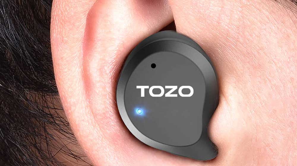 Bezdrátová sluchátka TOZO NC9 Pro v uchu – detail_02