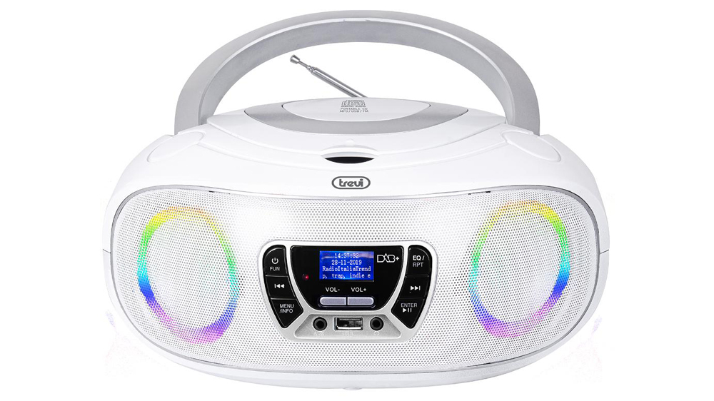 Radiopřijímač s CD Trevi CMP 583 White_01