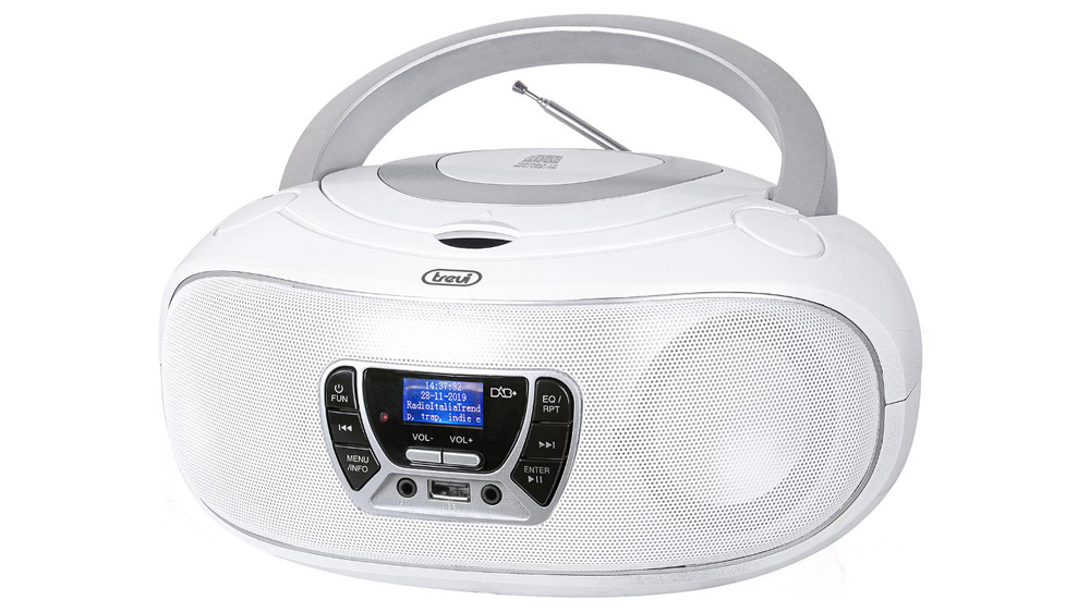 Radiopřijímač s CD Trevi CMP 583 White_02
