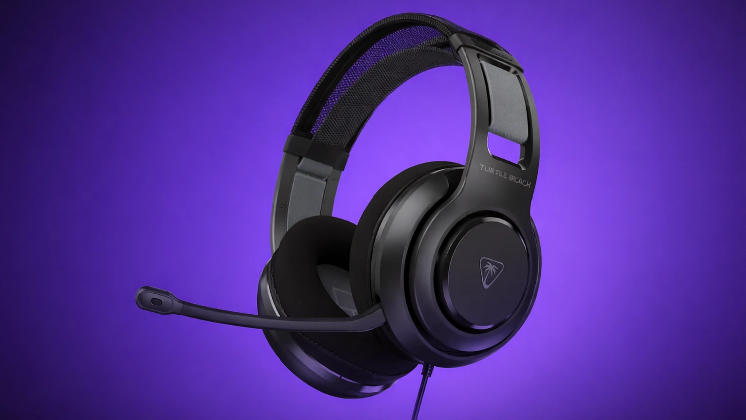 Hern&eacute; sl&uacute;chadl&aacute; Turtle Beach Atlas 200 MP na fialovom pozad&iacute;