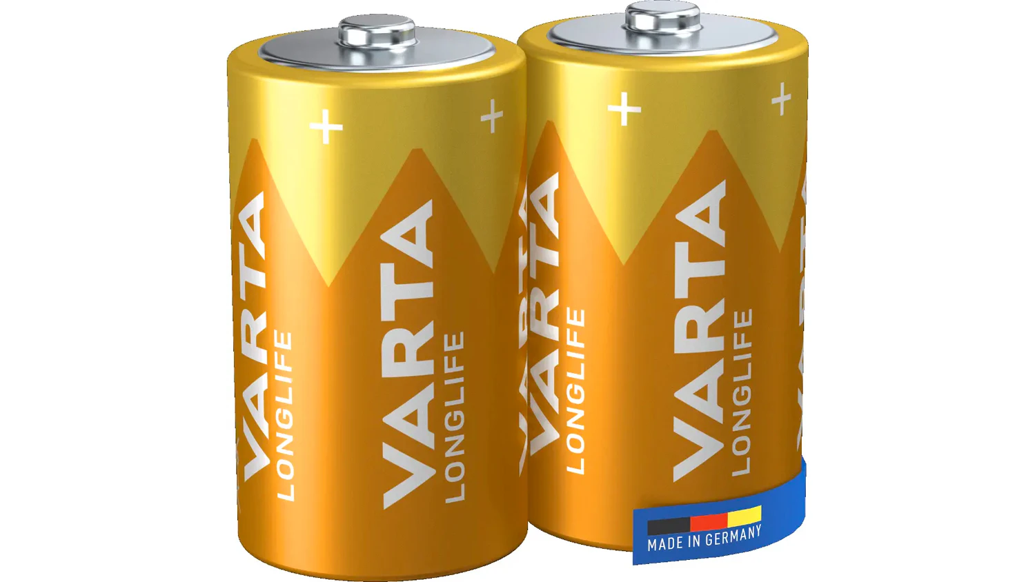 Alkalick&eacute; baterie VARTA Longlife D LR20 2 ks