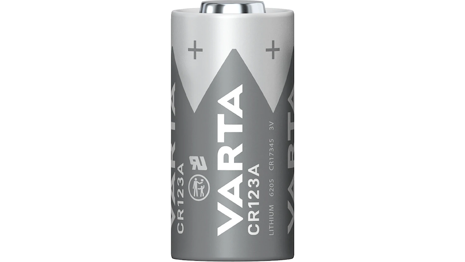 Samostatne stojaca l&iacute;tiov&aacute; bat&eacute;ria Varta Professional CR123A/CR17345 3V