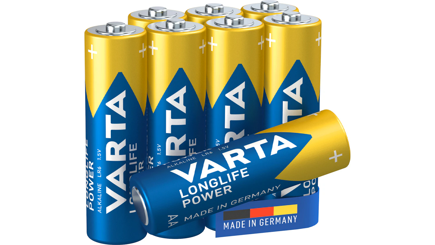 Alkalick&aacute; bat&eacute;ria AA VARTA Longlife Power LR6 4+4 Blister