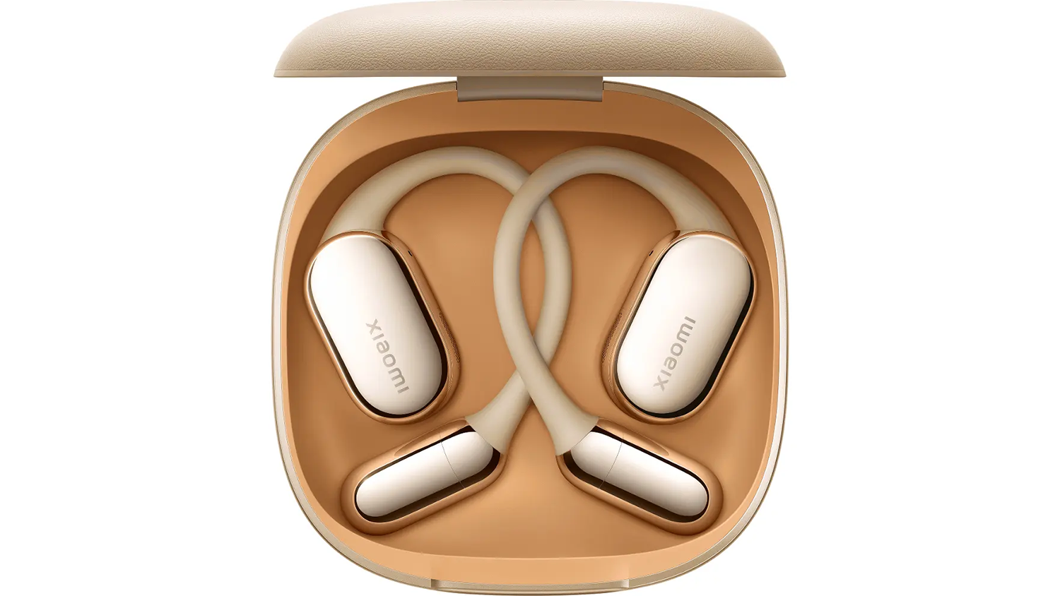 Bezdrátová sluchátka Xiaomi OpenWear Stereo Pro, Sand Gold