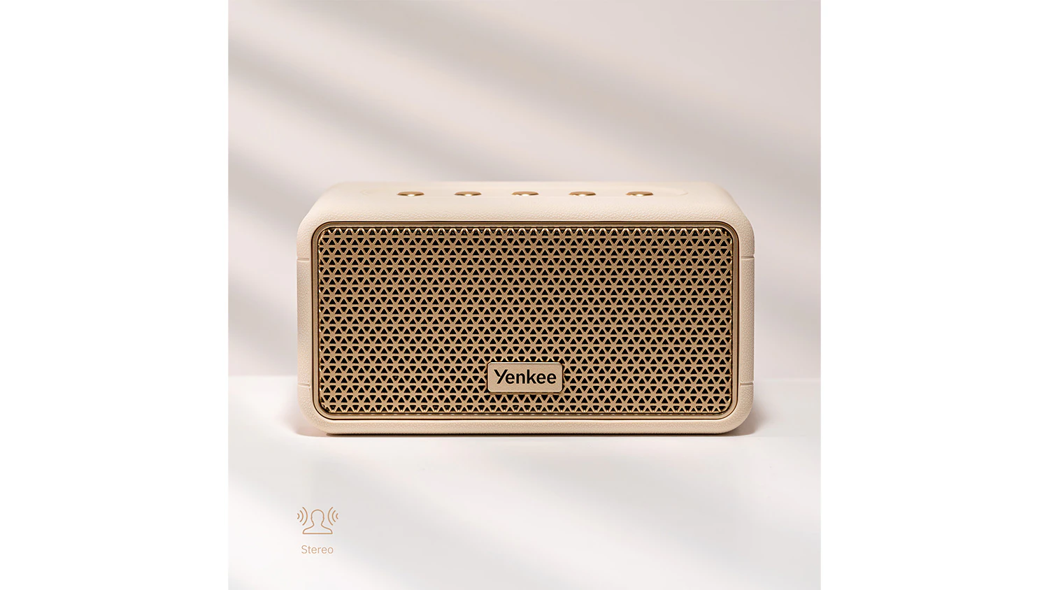 Bezdr&ocirc;tov&yacute; reproduktor YENKEE YSP 50BG BT MAMBO S z čela