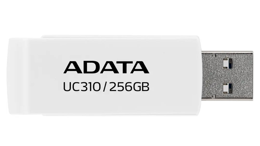 Flash disk ADATA UC310 256 GB bílý_01