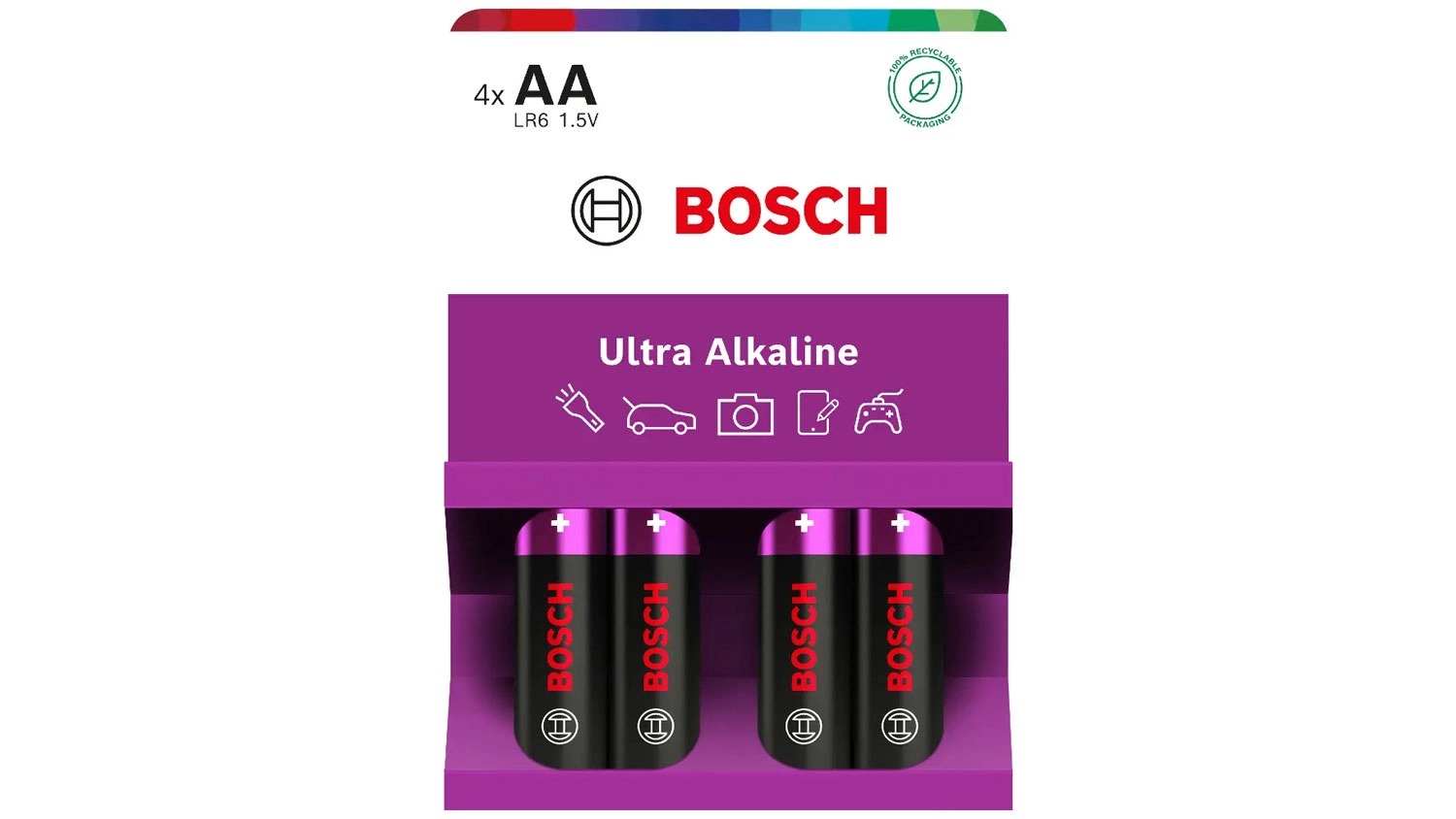 Baterie Bosch LR6UA4B/00 Ultra Alkaline AA