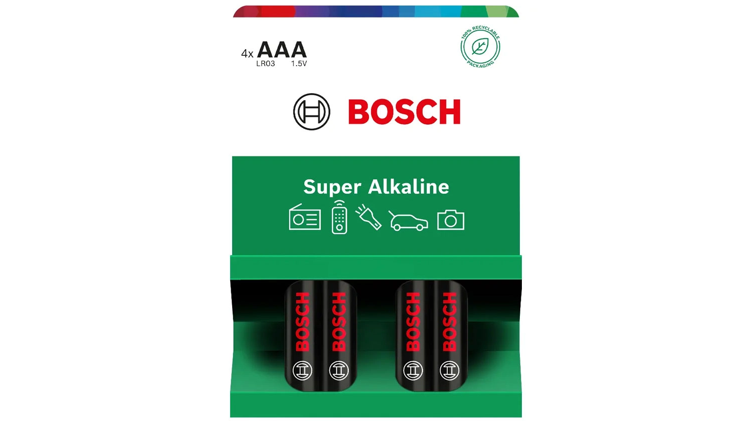 Baterie Bosch LR03SA4B/00 Super Alkaline AAA