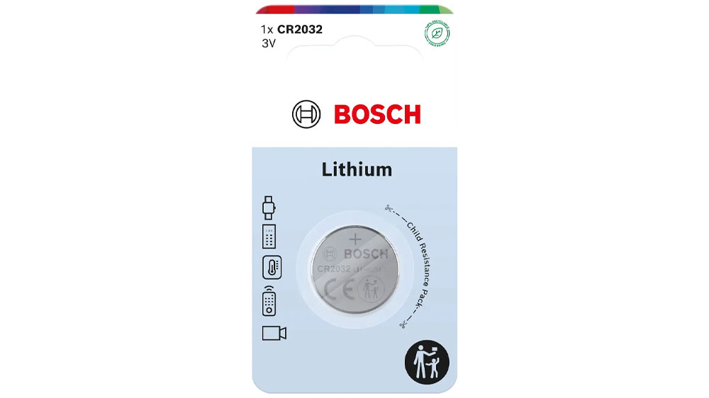 Lithiov&aacute; baterie Bosch CR2032B1/00_01