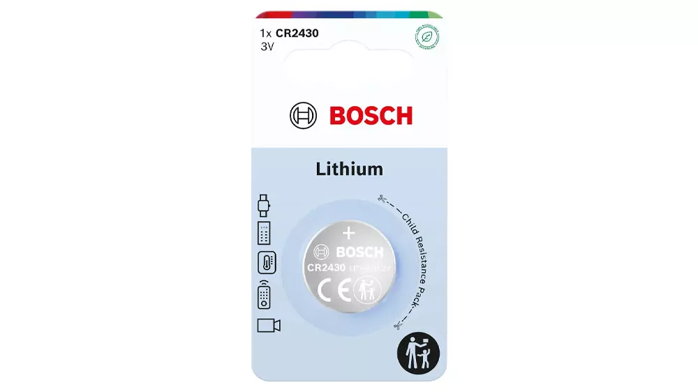 Lithiov&aacute; baterie Bosch CR2430B1/00_01