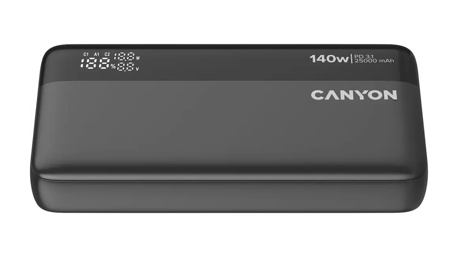 Powerbanka Canyon PB240 25 000 mAh Dark grey