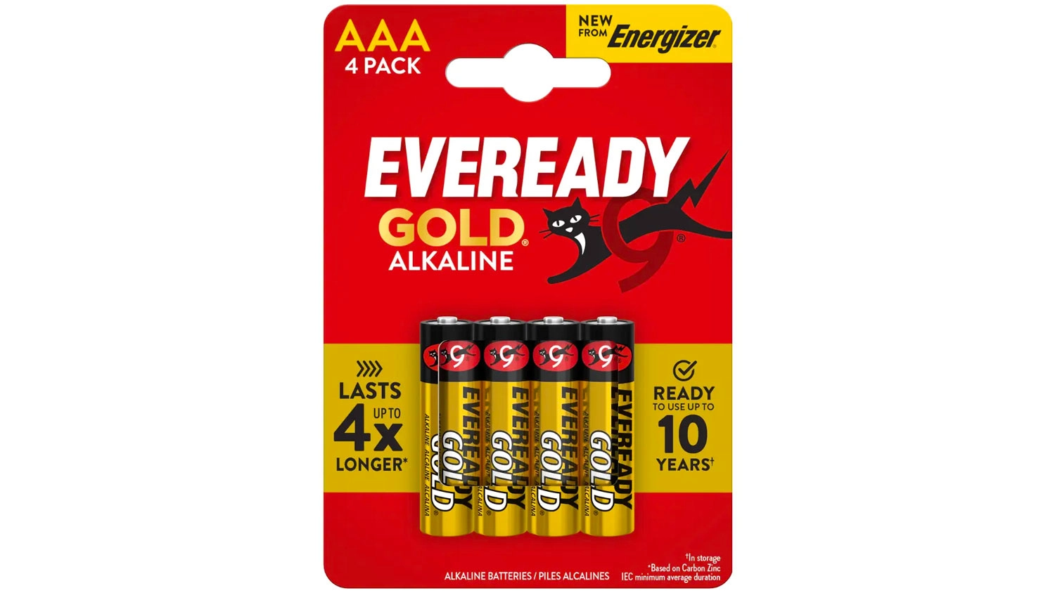 Baterie Energizer Everyday Gold AAA/4 BL4