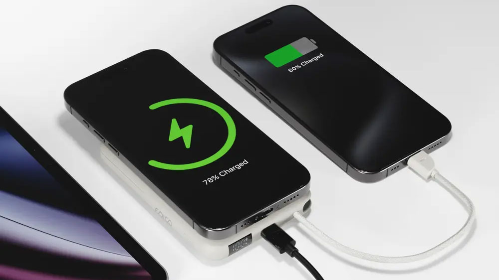 Nabíjení 3 zařízení s powerbankou Epico UltraPack Mag+_02