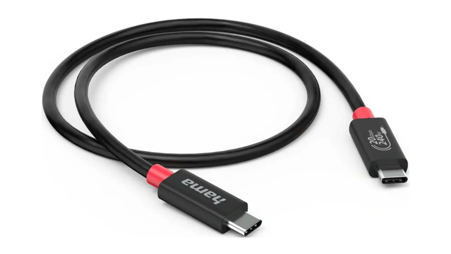 USB-C k&aacute;bel Hama 20 Gbps, 240 W, 2 m