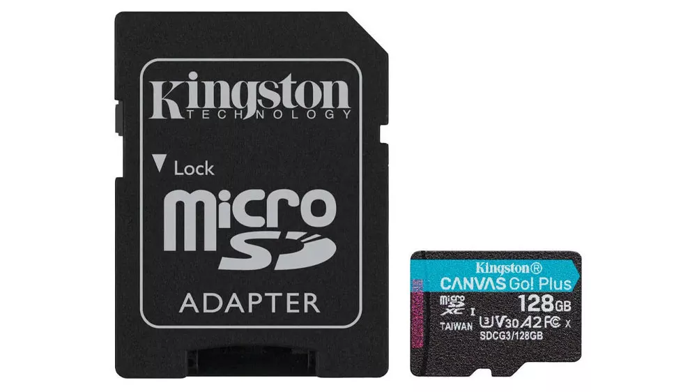Paměťov&aacute; karta + adapt&eacute;r Kingston Micro SDXC SDCG4 128GBSP_01