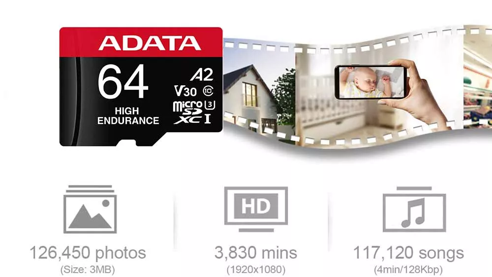 Grafika kapacit paměťové karty ADATA_03
