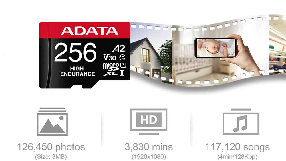 Grafika kapacit paměťové karty ADATA_03