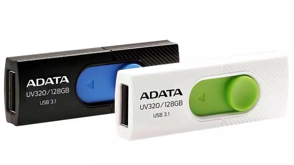Flash disk ADATA 128GB UV320 v b&iacute;l&eacute; a čern&eacute; barvě_02