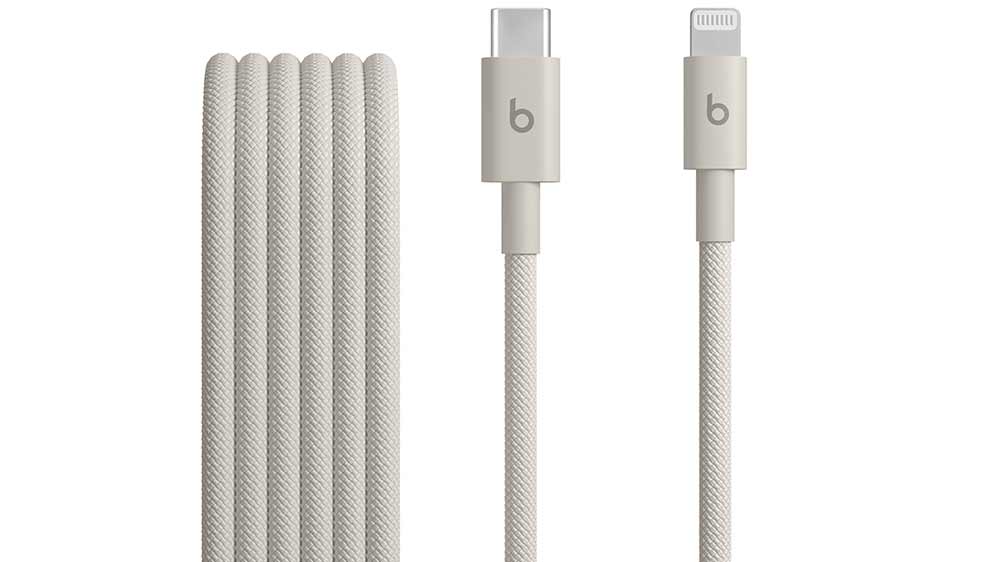 Opletený kabel Beats USB-C/ Lightning 1,5m, šedý_01