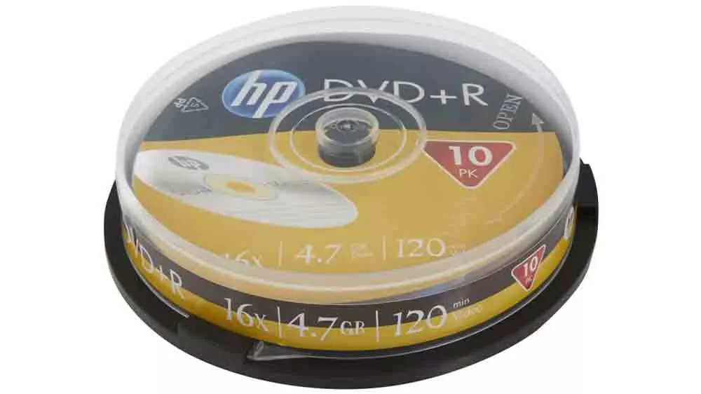 DVD+R HP 4,7GB 120min 16x Cakebox 10 ks_01