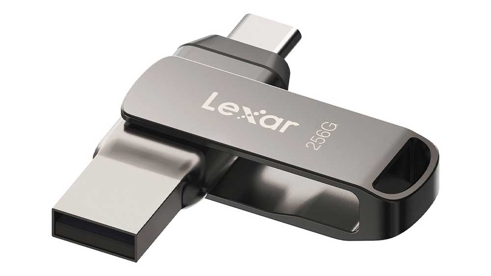 Flash disk Lexar JumpDrive Dual Drive D400_01
