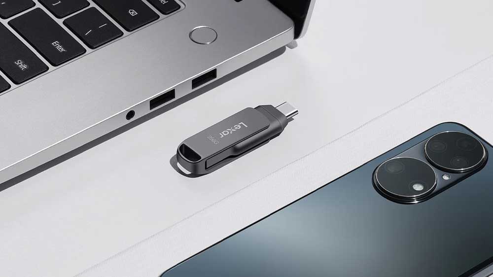 Flash disk Lexar JumpDrive Dual Drive D400_02