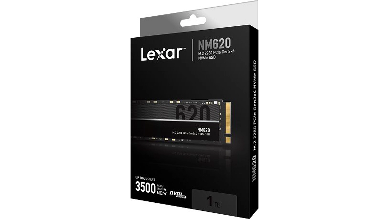 Intern&iacute; SSD Lexar NM620 LNM620X001T-RNNNG 1TB uvnitř balen&iacute;