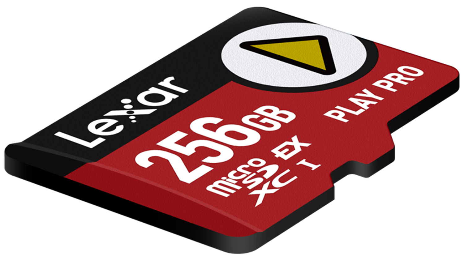 Ležící MicroSDXC paměťová karta Lexar Express PLAY Pro Express 7.1