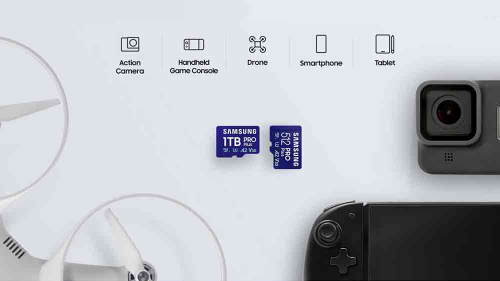 Paměťová karta Samsung microSDXC PRO Plus 128 GB s možnostmi využití_02