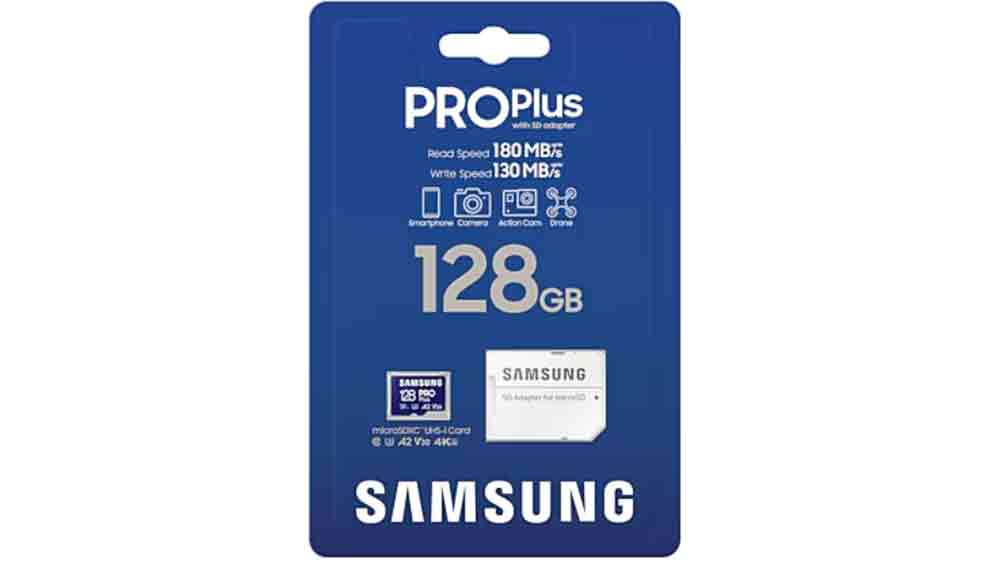 Paměťová karta Samsung microSDXC PRO Plus 128 GB + SD adaptér v balení_03