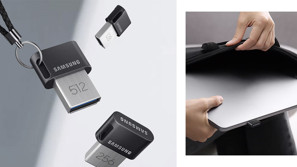 Flash disk Samsung FIT Plus, 512 GB zavěšený na klíčence_03