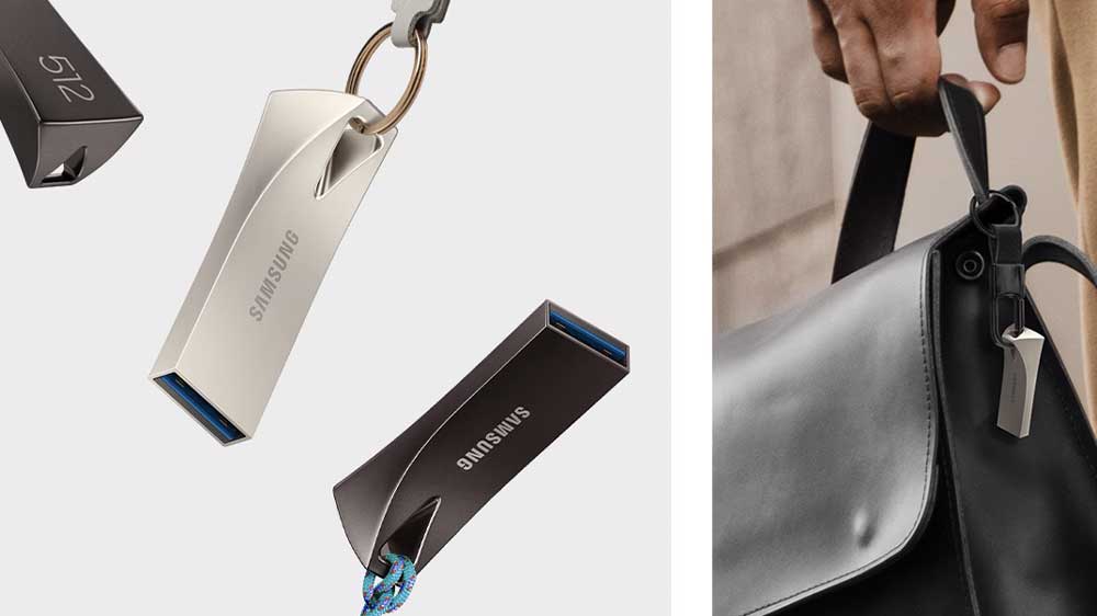 Flash disk Samsung BAR Plus na klíčence_02