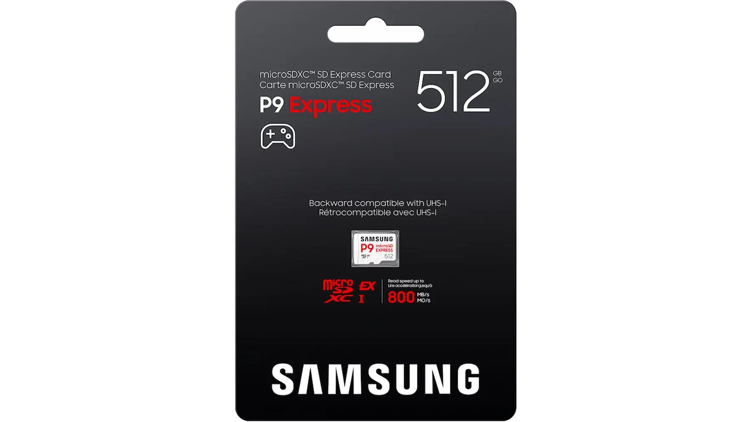 Paměťová karta Samsung microSD 512 GB P9 Express v blistru