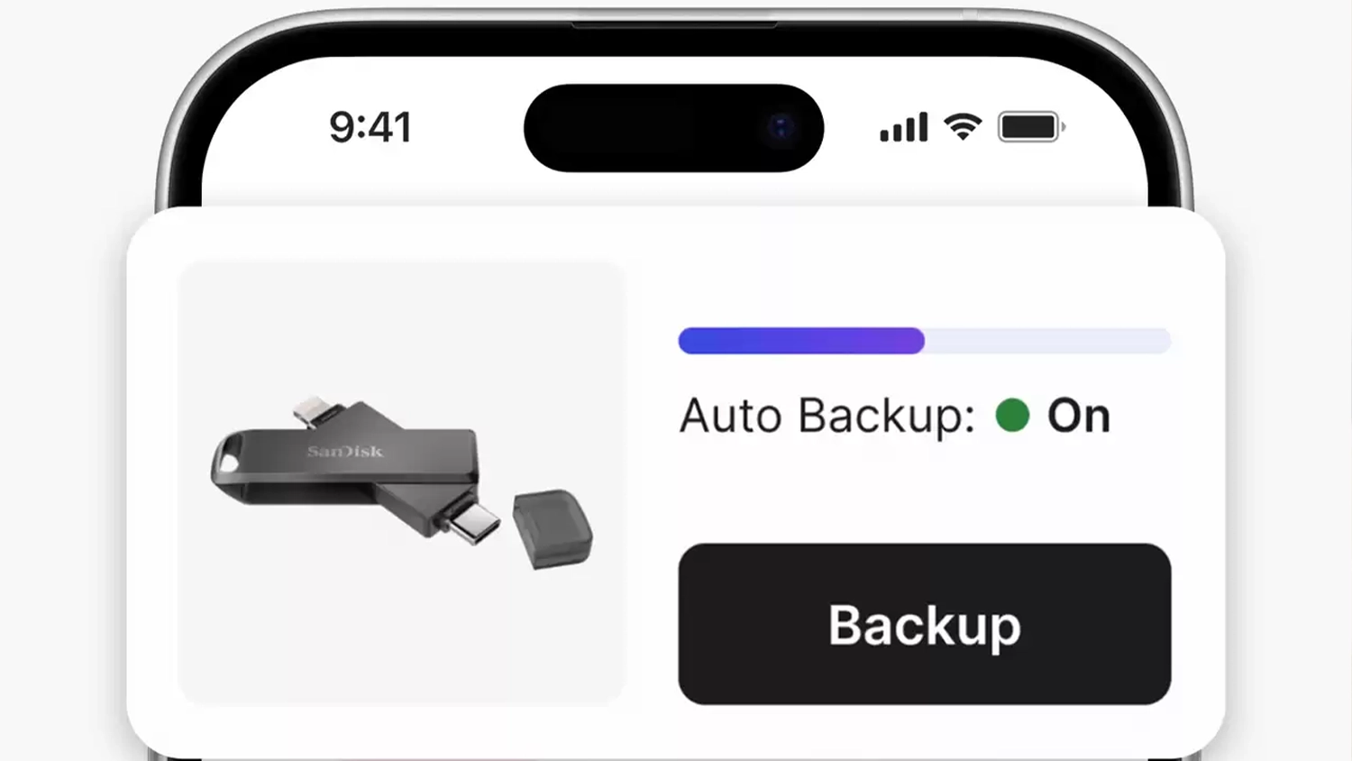 Aplikace Sandisk Memory Zone ve smartphonu